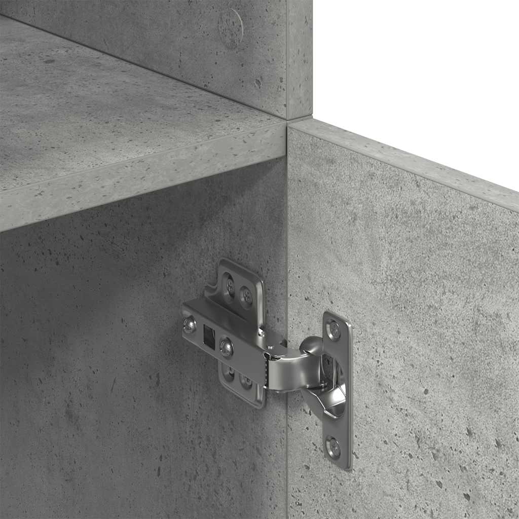 vidaXL Ντουλάπι κουζίνας σκυρόδεμα γκρι 57x41,5x131,5 cm