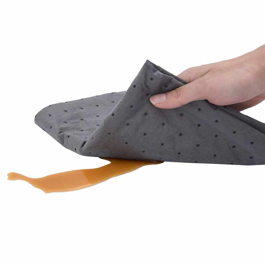 vidaXL Απορροφητικά μαξιλάρια λαδιού 100 τεμάχια Γκρι 40x50 εκ.