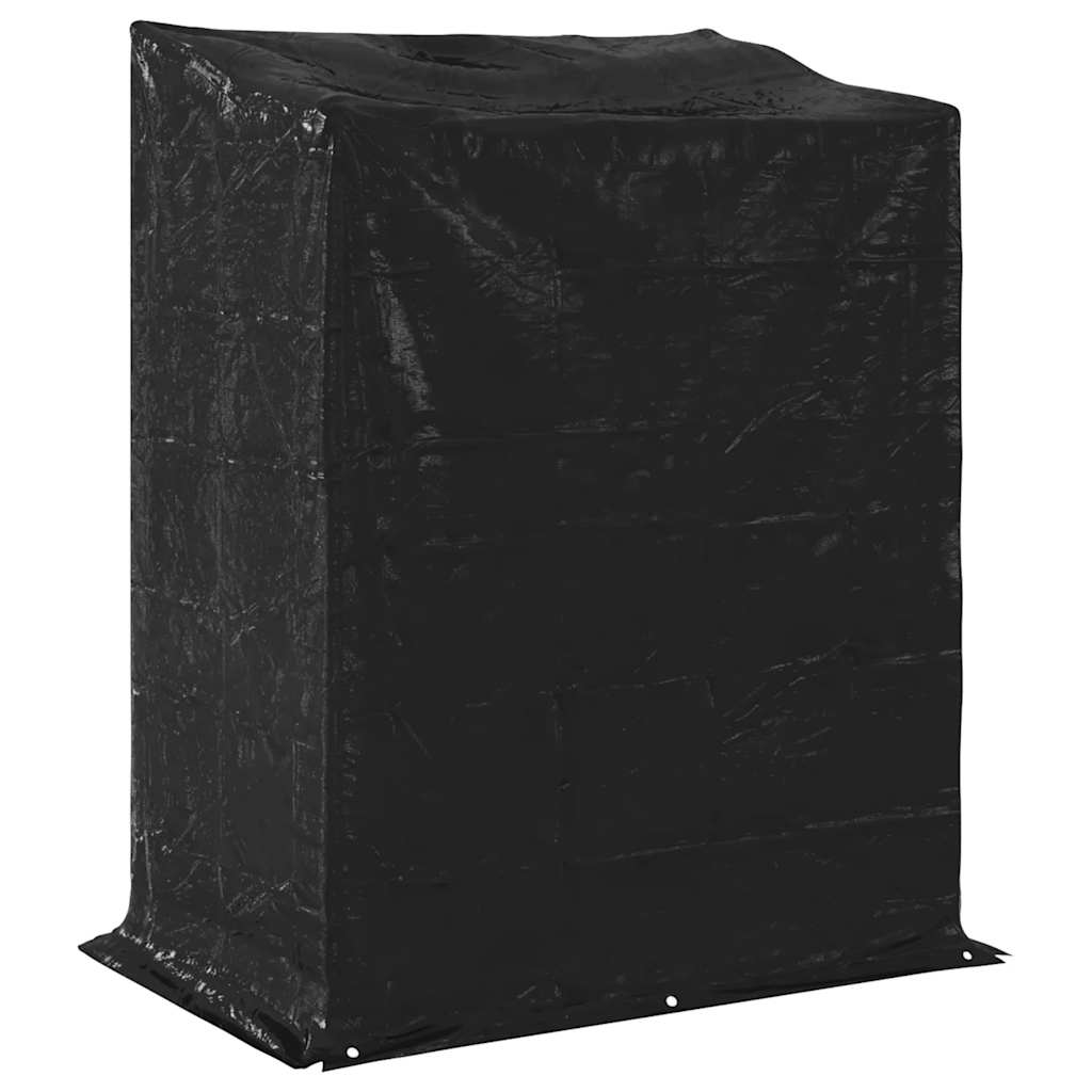 vidaxL Ράφι για καυσόξυλα με κάλυμμα βροχής 150x100x200 εκ.