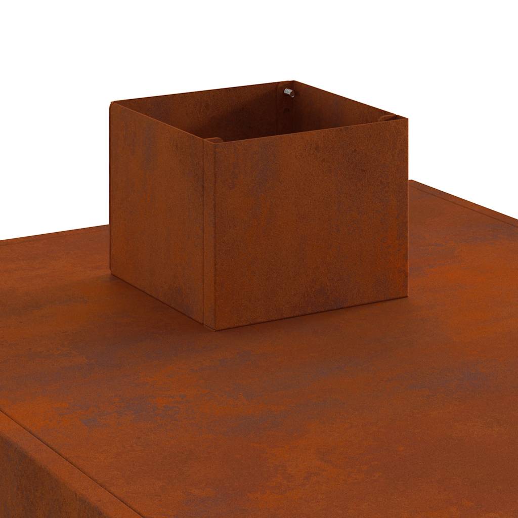 vidaXL Σόμπα Κάμπινγκ 35x50x60 cm Χάλυβας Ο Κορτέν