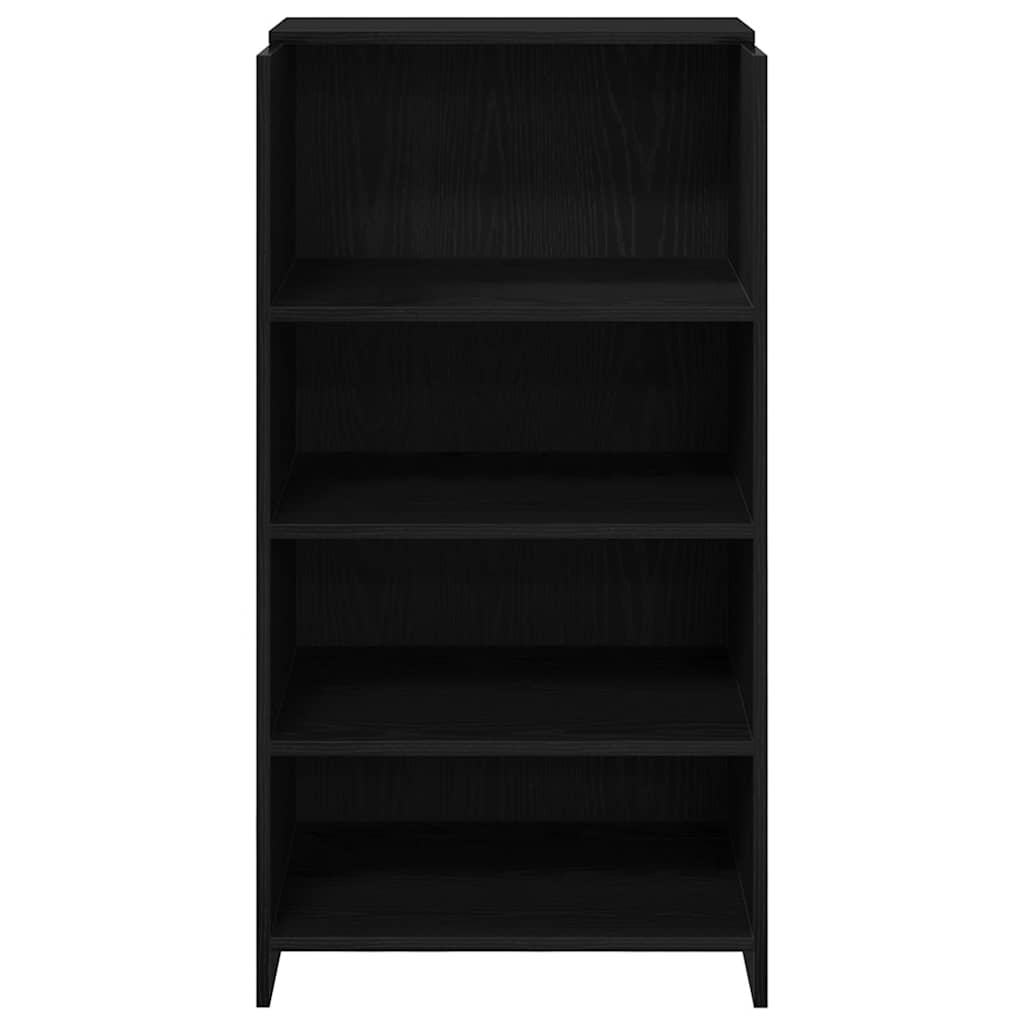 vidaXL Γραφείο υποδοχής Μαύρο 55x50x103,5 cm Κατασκευασμένο ξύλο