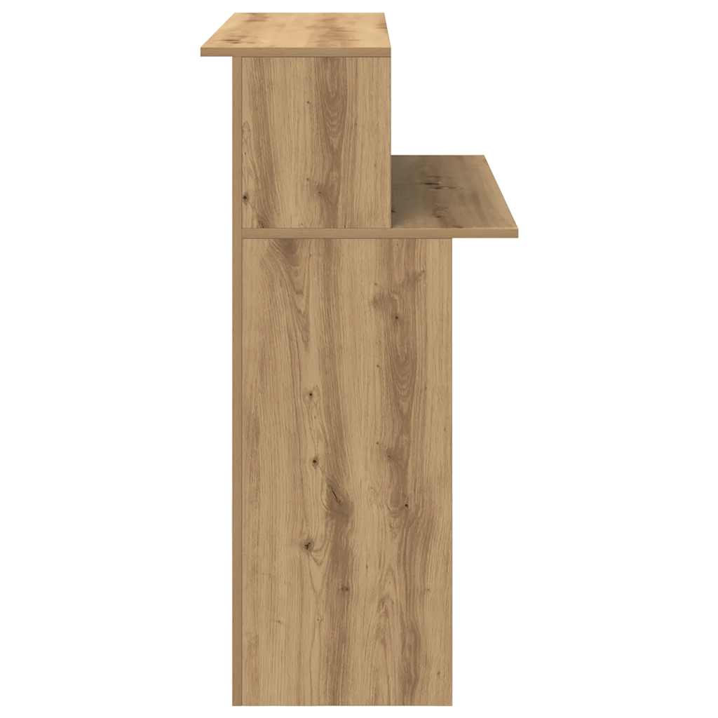 vidaXL Γραφείο υποδοχής 100x50x103,5 εκ. Επεξεργασμένο Ξύλο