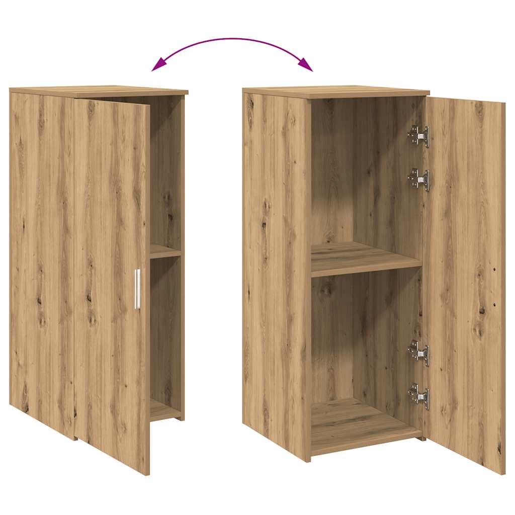 vidaXL ντουλάπι αποθήκευσης Artisan Oak Κατασκευασμένο ξύλο