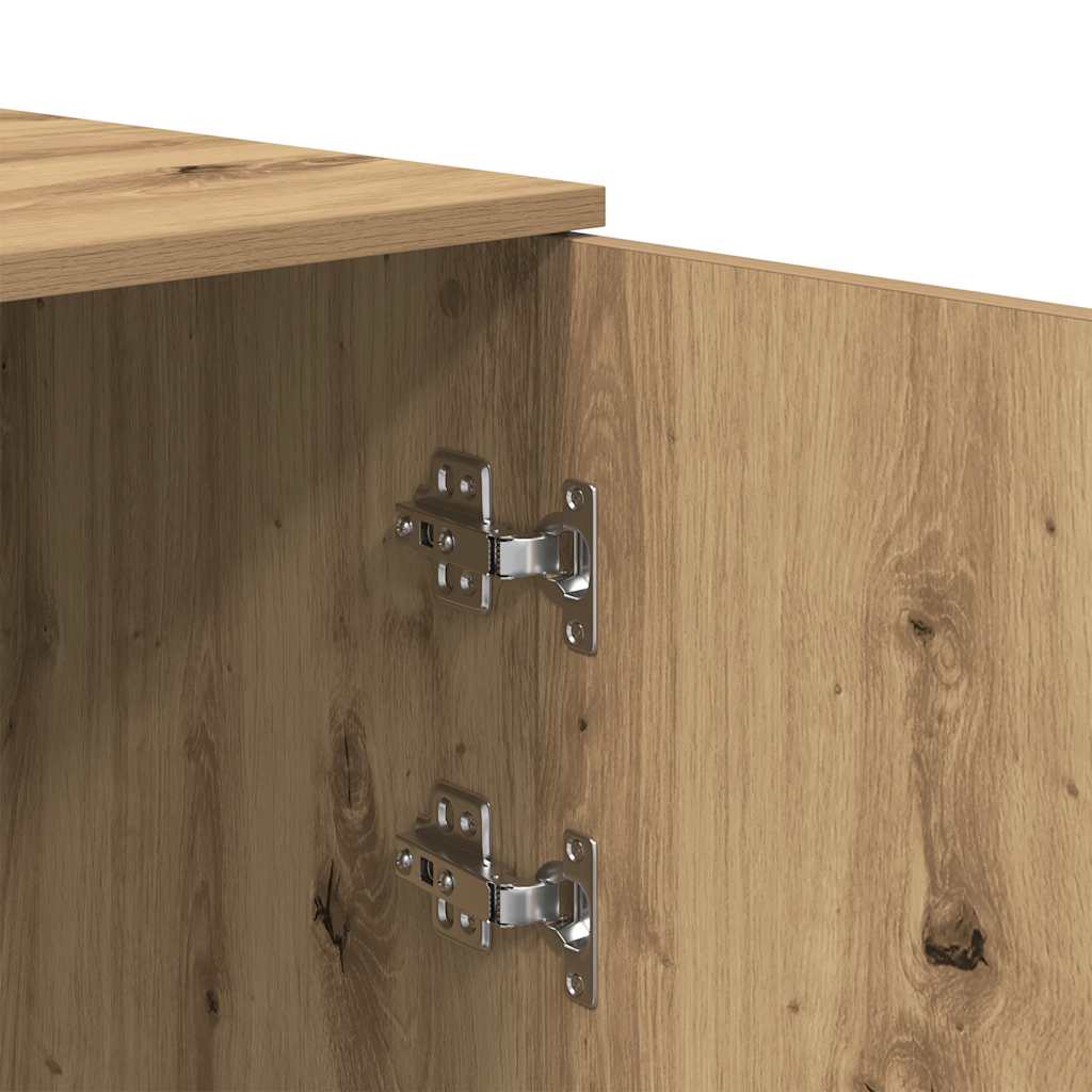 vidaXL ντουλάπι αποθήκευσης Artisan Oak Κατασκευασμένο ξύλο