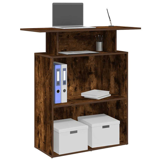 vidaXL Γραφείο υποδοχής 100x40x104 εκ. Επεξεργασμένο Ξύλο