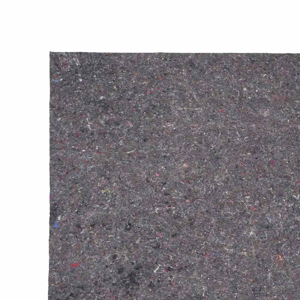 vidaXL Αντιολισθητικά Φλις Βαφής 2 τεμ. 5 μ. 280 γρ./μ² Γκρι
