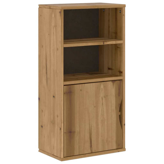 vidaXL Βοηθητικό Ντουλάπι ODDA 40x24x79 εκ. από Μασίφ Ξύλο Πεύκου