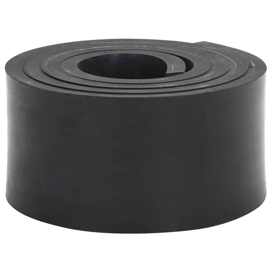 vidaXL Ελαστική Άκρη για Εκχιονιστικό Μαύρο 150x8x1 εκ.