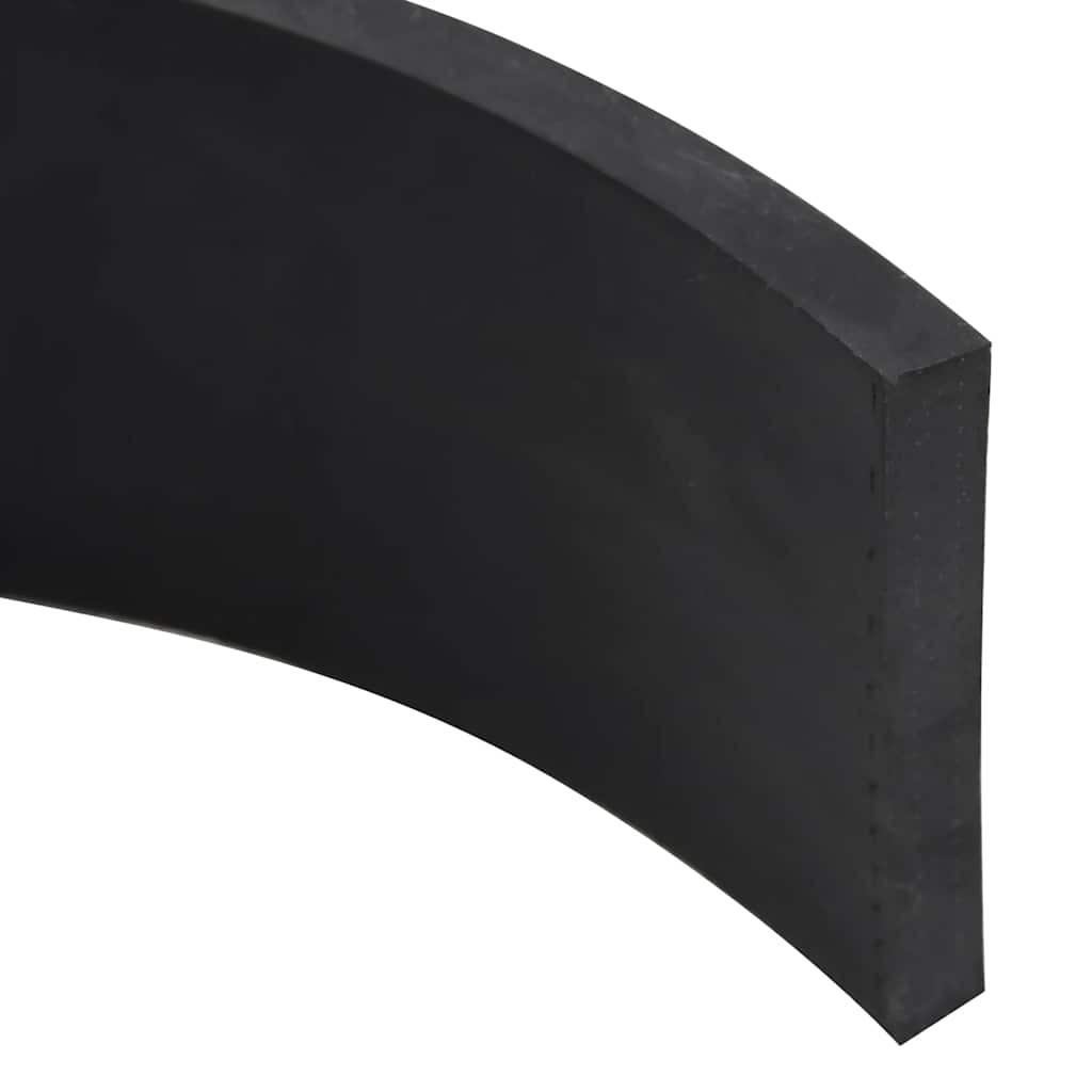 vidaXL Ελαστική Άκρη για Εκχιονιστικό Μαύρο 150x8x1 εκ.