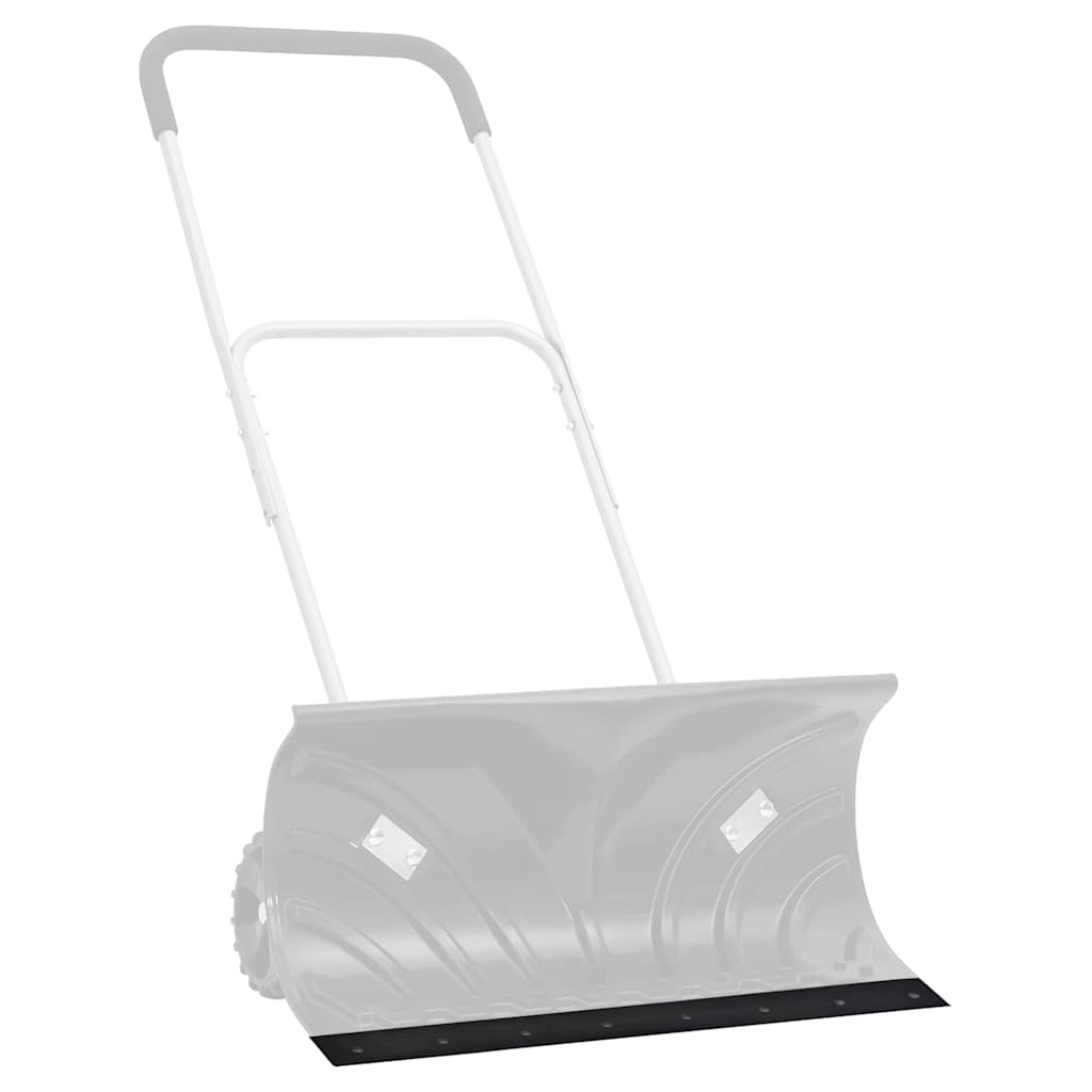 vidaXL Καουτσούκ άκρη για το εκχιονιστικό Μαύρο 120x15x1 εκ.