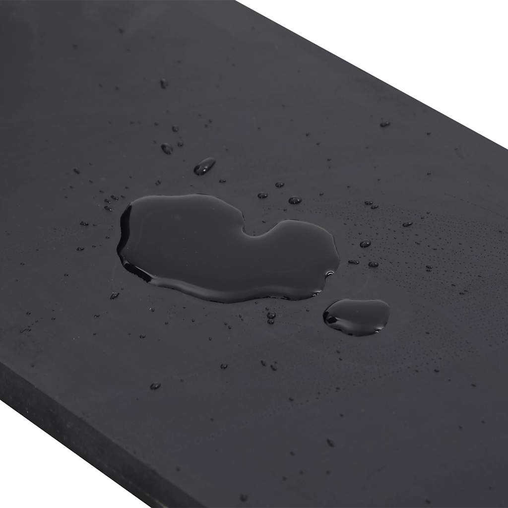 vidaXL Ελαστική Άκρη για Εκχιονιστικό Μαύρο 150x15x1 εκ.
