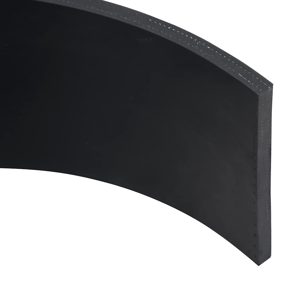 vidaXL Ελαστική Άκρη για Εκχιονιστικό Μαύρο 180x15x1 εκ.