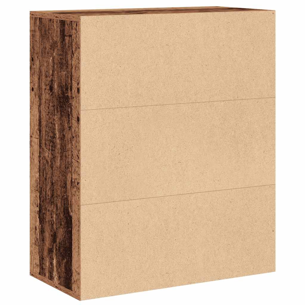 vidaXL Βιβλιοθήκη Παλαιό Ξύλο 60x30x71,5 εκ. Επεξεργ. Ξύλο