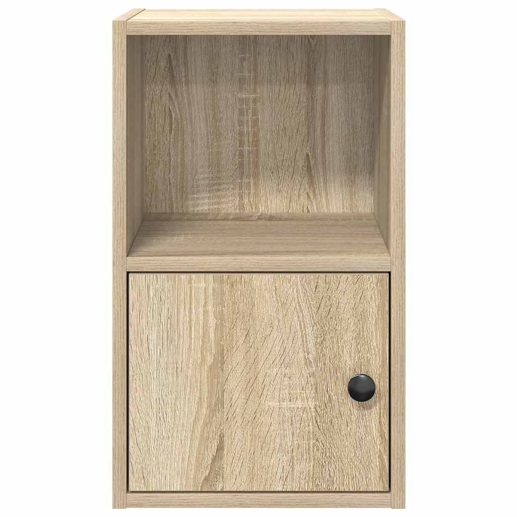 vidaXL Βιβλιοθήκη Sonoma Δρυς 31x24x52 εκ. από Επεξεργασμένο Ξύλο