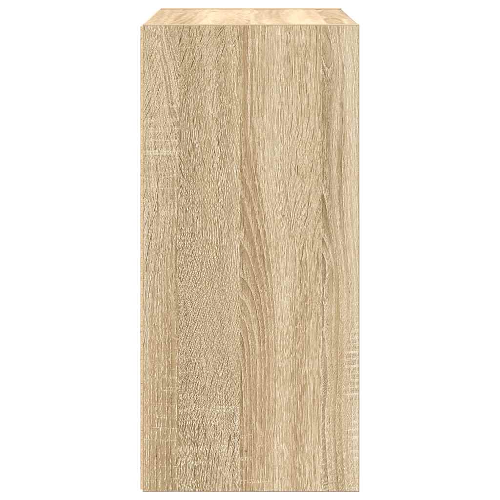 vidaXL Βιβλιοθήκη Sonoma Δρυς 31x24x52 εκ. από Επεξεργασμένο Ξύλο