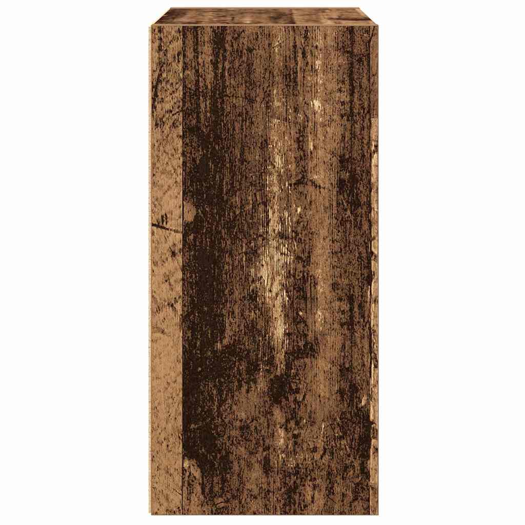vidaXL Βιβλιοθήκη Όψη Παλαιού Ξύλου 31x24x52 εκ. Επεξεργασμένο Ξύλο