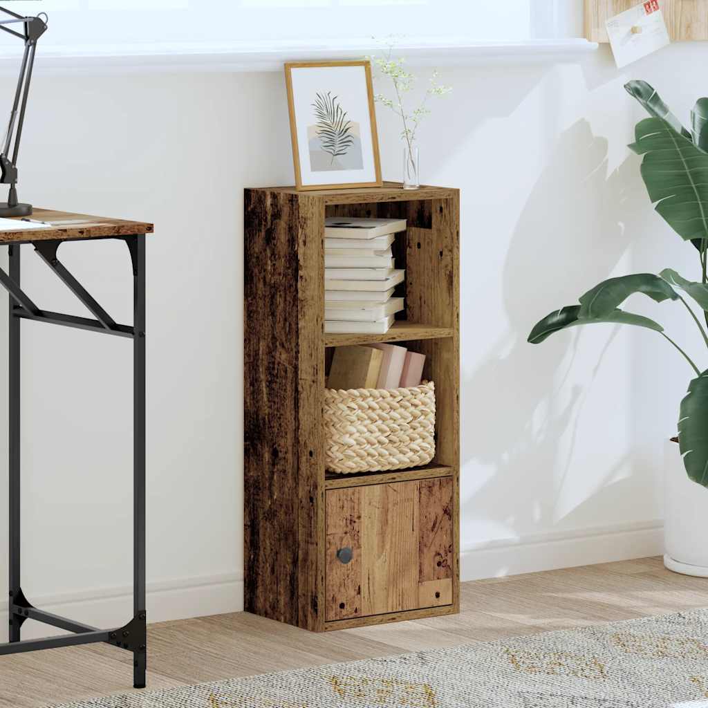 vidaXL Βιβλιοθήκη Όψη Παλαιού Ξύλου 31x24x77 εκ. Επεξεργασμένο Ξύλο