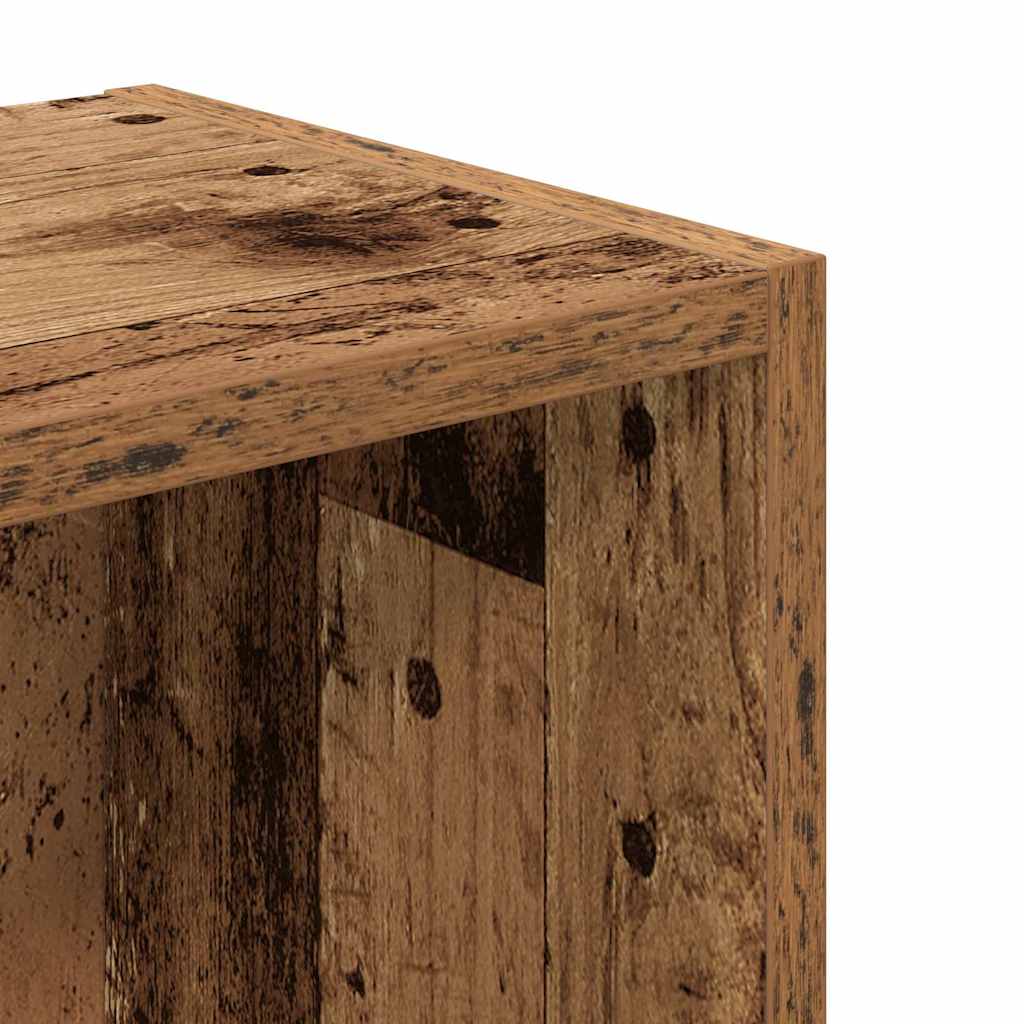 vidaXL Βιβλιοθήκη Όψη Παλαιού Ξύλου 31x24x77 εκ. Επεξεργασμένο Ξύλο