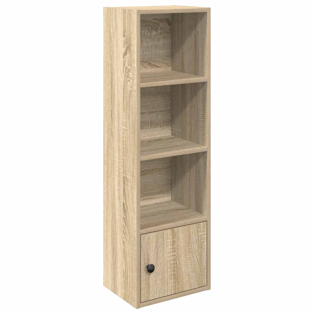 vidaXL Βιβλιοθήκη Sonoma Δρυς 31x24x102 εκ. από Επεξεργασμένο Ξύλο