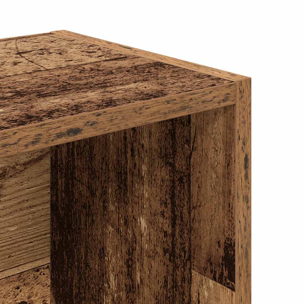 vidaXL Βιβλιοθήκη Όψη Παλαιού Ξύλου 31x24x102 εκ. Επεξεργασμένο Ξύλο