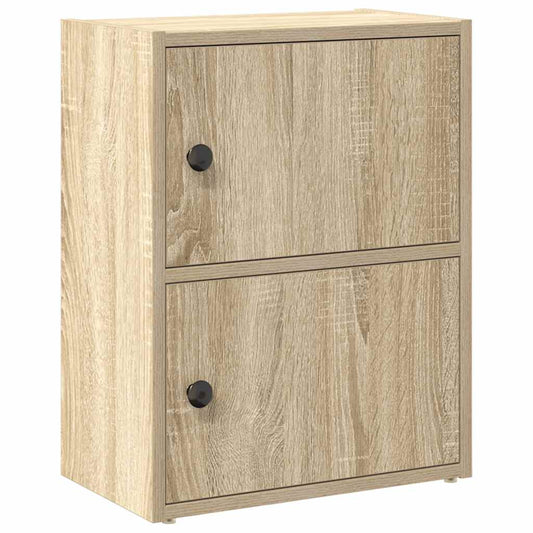 vidaXL Βιβλιοθήκη Sonoma Δρυς 40x24x52 εκ. από Επεξεργασμένο Ξύλο