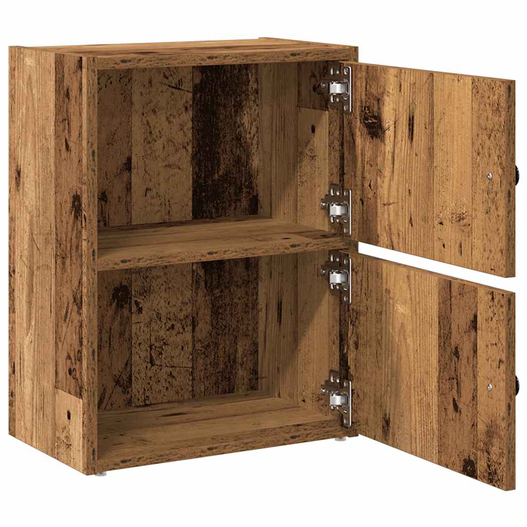 vidaXL Βιβλιοθήκη Όψη Παλαιού Ξύλου 40x24x52 εκ. Επεξεργασμένο Ξύλο