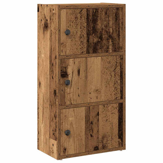 vidaXL Βιβλιοθήκη Όψη Παλαιού Ξύλου 40x24x77 εκ. Επεξεργασμένο Ξύλο