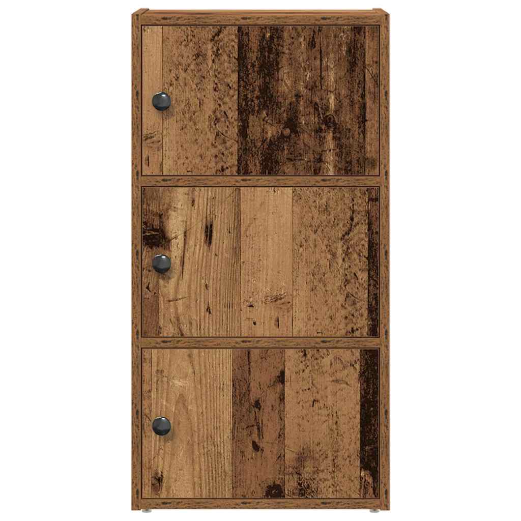 vidaXL Βιβλιοθήκη Όψη Παλαιού Ξύλου 40x24x77 εκ. Επεξεργασμένο Ξύλο