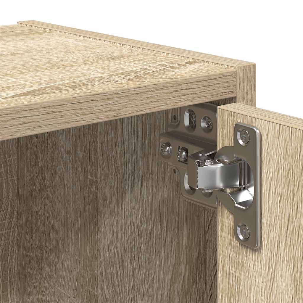 vidaXL Βιβλιοθήκη Sonoma Δρυς 40x24x102 εκ. από Επεξεργασμένο Ξύλο