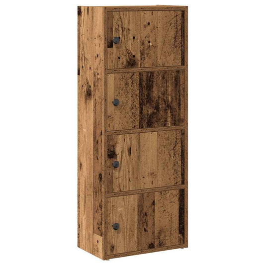 vidaXL Βιβλιοθήκη Όψη Παλαιού Ξύλου 40x24x102 εκ. Επεξεργασμένο Ξύλο