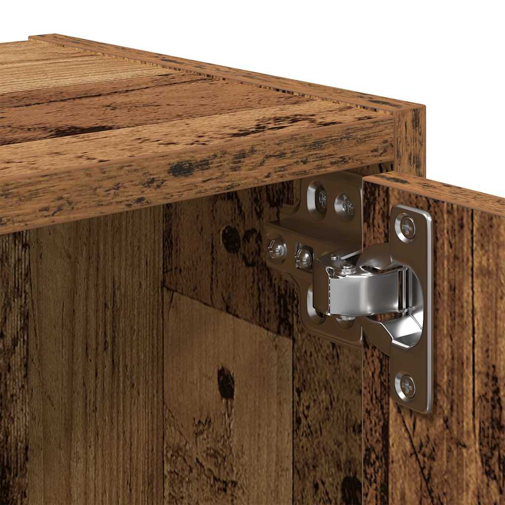 vidaXL Βιβλιοθήκη Όψη Παλαιού Ξύλου 40x24x102 εκ. Επεξεργασμένο Ξύλο