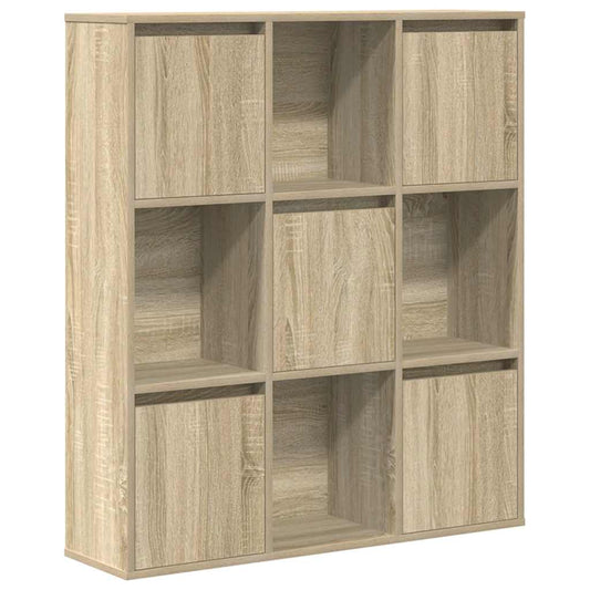 vidaXL Βιβλιοθήκη Sonoma Δρυς 89x24x101,5 εκ. από Επεξεργασμένο Ξύλο