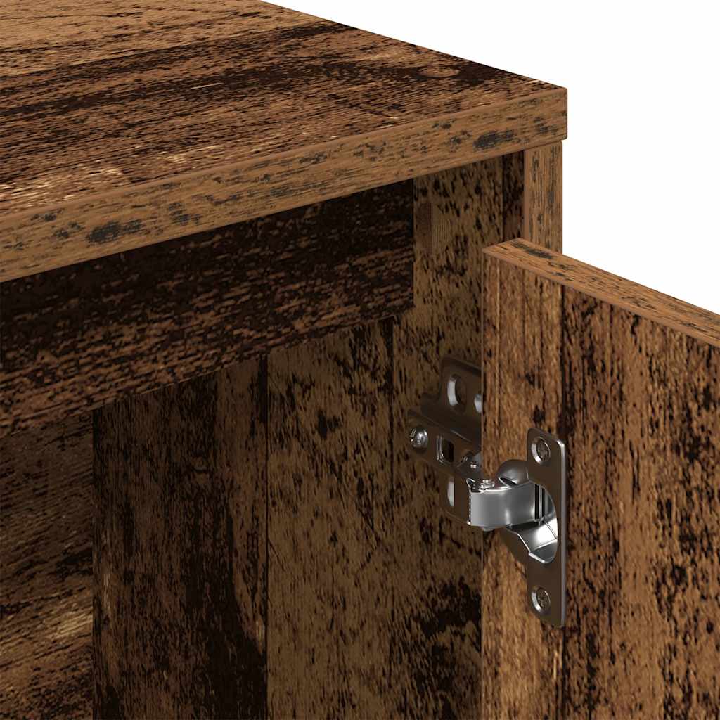 vidaXL Βιβλιοθήκη Όψη Παλαιού Ξύλου 89x24x101,5 εκ. Επεξεργασμένο Ξύλο