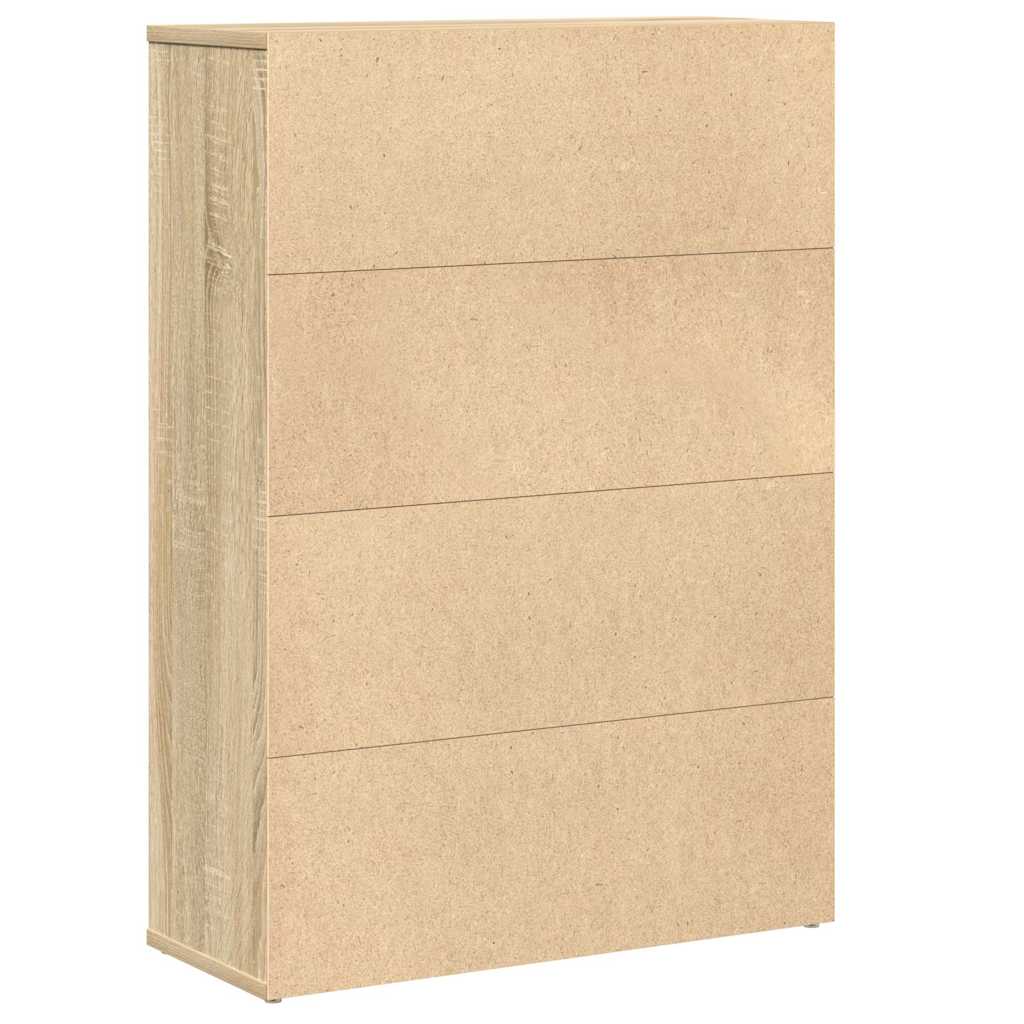 vidaXL Βιβλιοθήκη Sonoma Δρυς 60x24x85 εκ. από Επεξεργασμένο Ξύλο