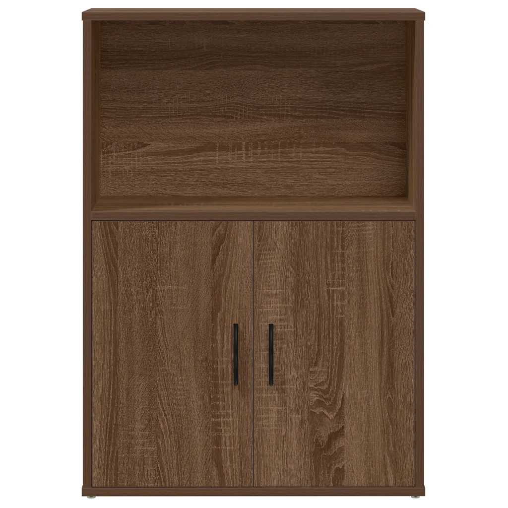 vidaXL Βιβλιοθήκη Καφέ Δρυς 60x24x85 εκ. από Επεξεργασμένο Ξύλο