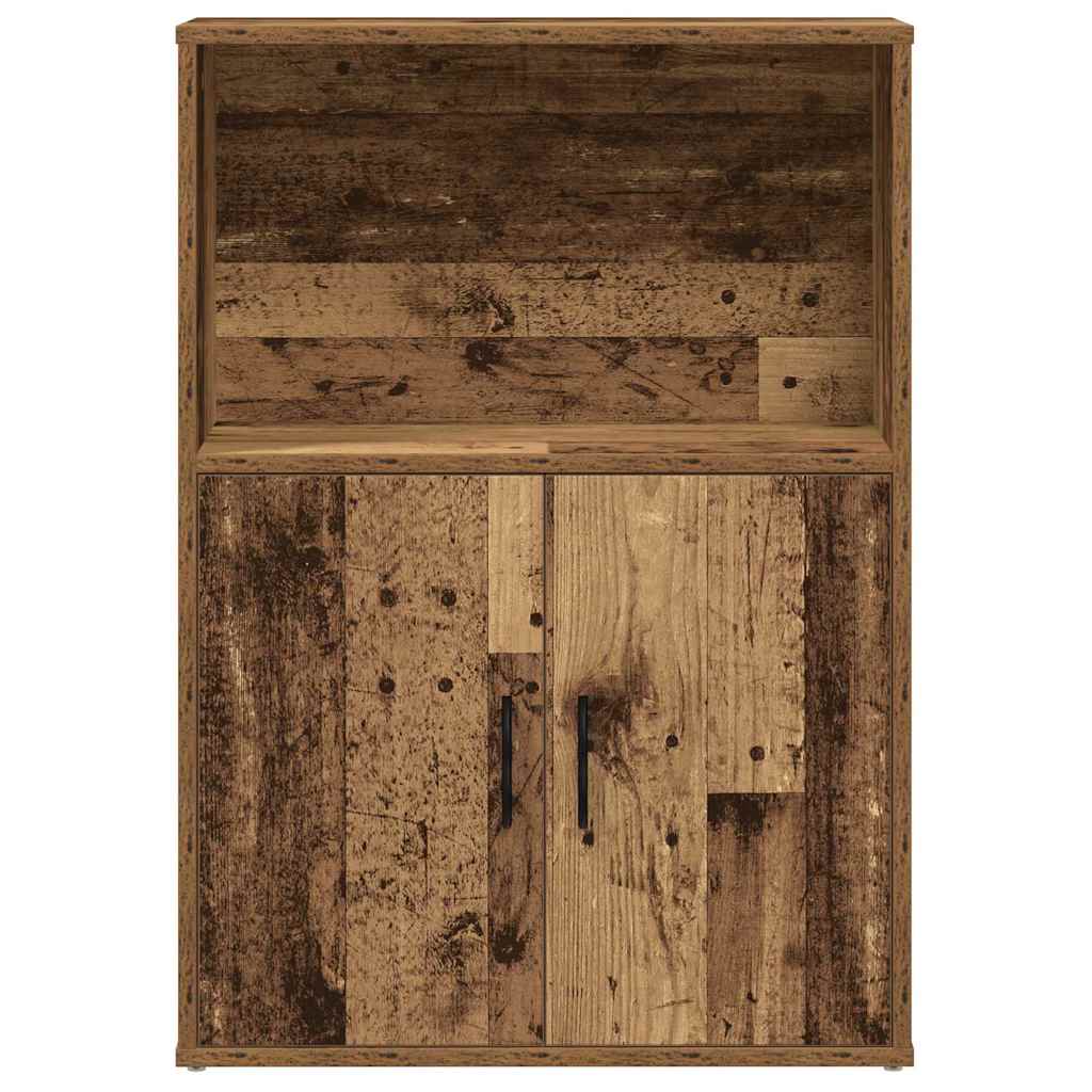 vidaXL Βιβλιοθήκη Όψη Παλαιού Ξύλου 60x24x85 εκ. Επεξεργασμένο Ξύλο