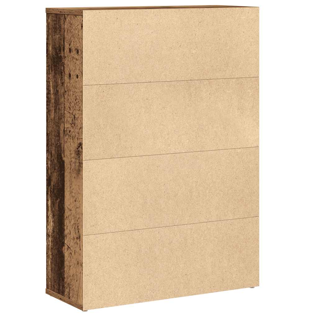 vidaXL Βιβλιοθήκη Όψη Παλαιού Ξύλου 60x24x85 εκ. Επεξεργασμένο Ξύλο