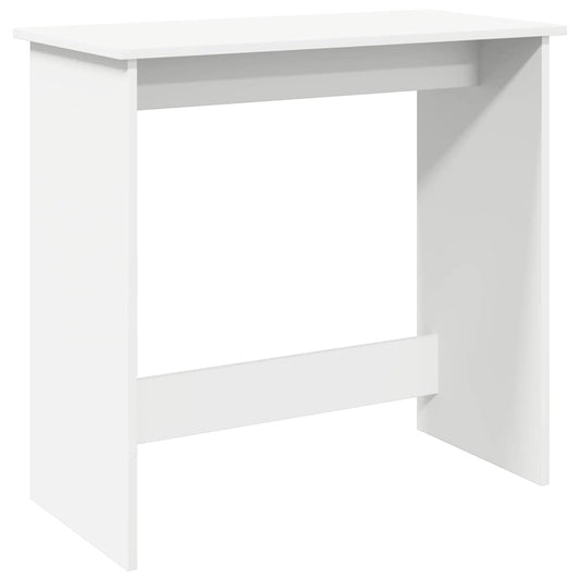 vidaXL Γραφείο Λευκό 80 x 40 x 75 εκ. από Μοριοσανίδα
