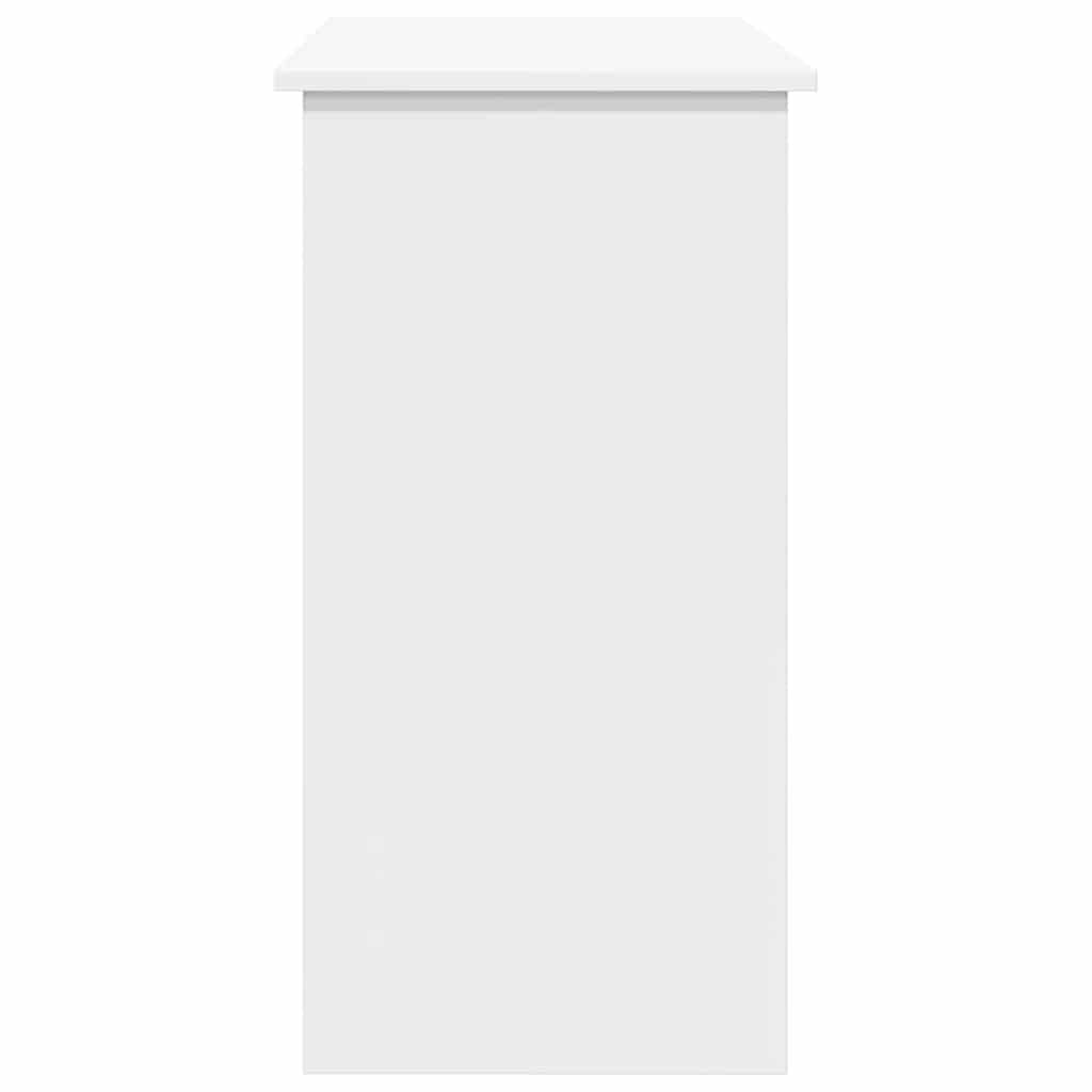 vidaXL Γραφείο Λευκό 80 x 40 x 75 εκ. από Μοριοσανίδα