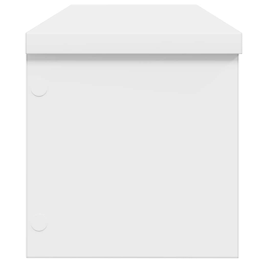 vidaXL Ράφι κουζίνας στοιβαζόμενο Λευκό 60x15x16 εκ.