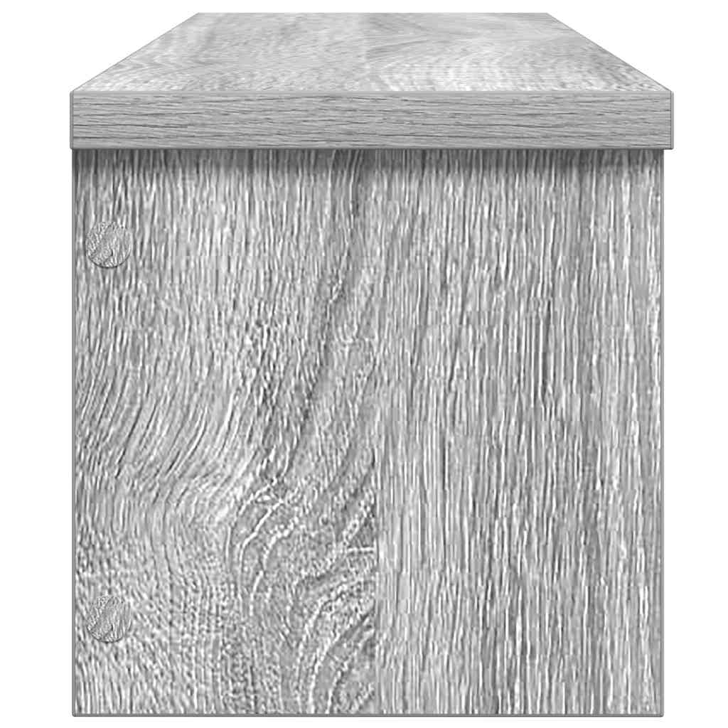 vidaXL Ράφι κουζίνας στοιβαζόμενο Γκρι Sonoma 60x15x16 εκ.