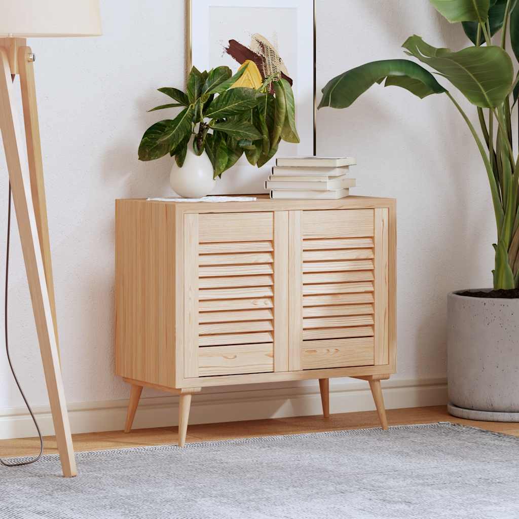 vidaXL Πόρτες ντουλαπιών Louvred Design 2 τεμάχια 39,5x29,5 cm