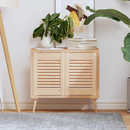 vidaXL Πόρτες ντουλαπιών Louvred Design 2 τεμάχια 39,5x29,5 cm