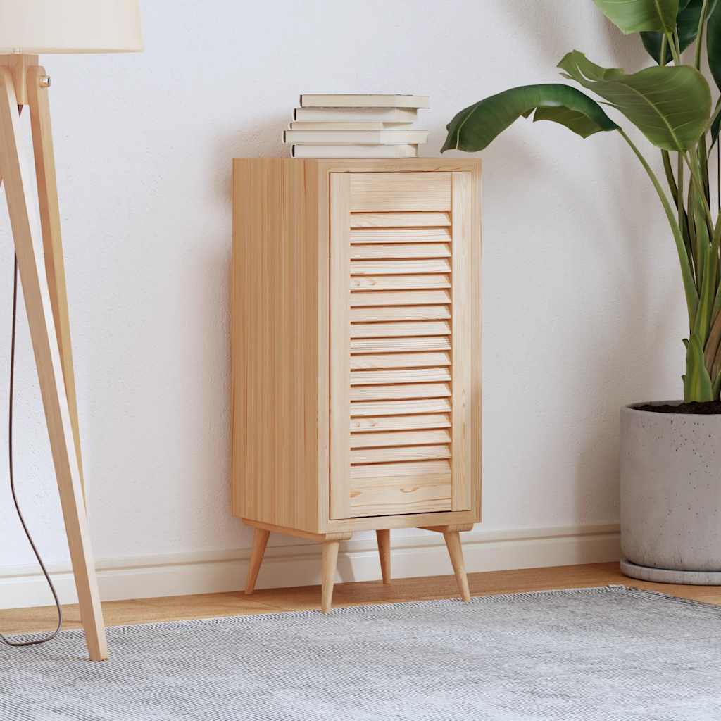 vidaXL Πορτάκι με Περσίδες 61,5x29,5 εκ. από Μασίφ Ξύλο Πεύκου