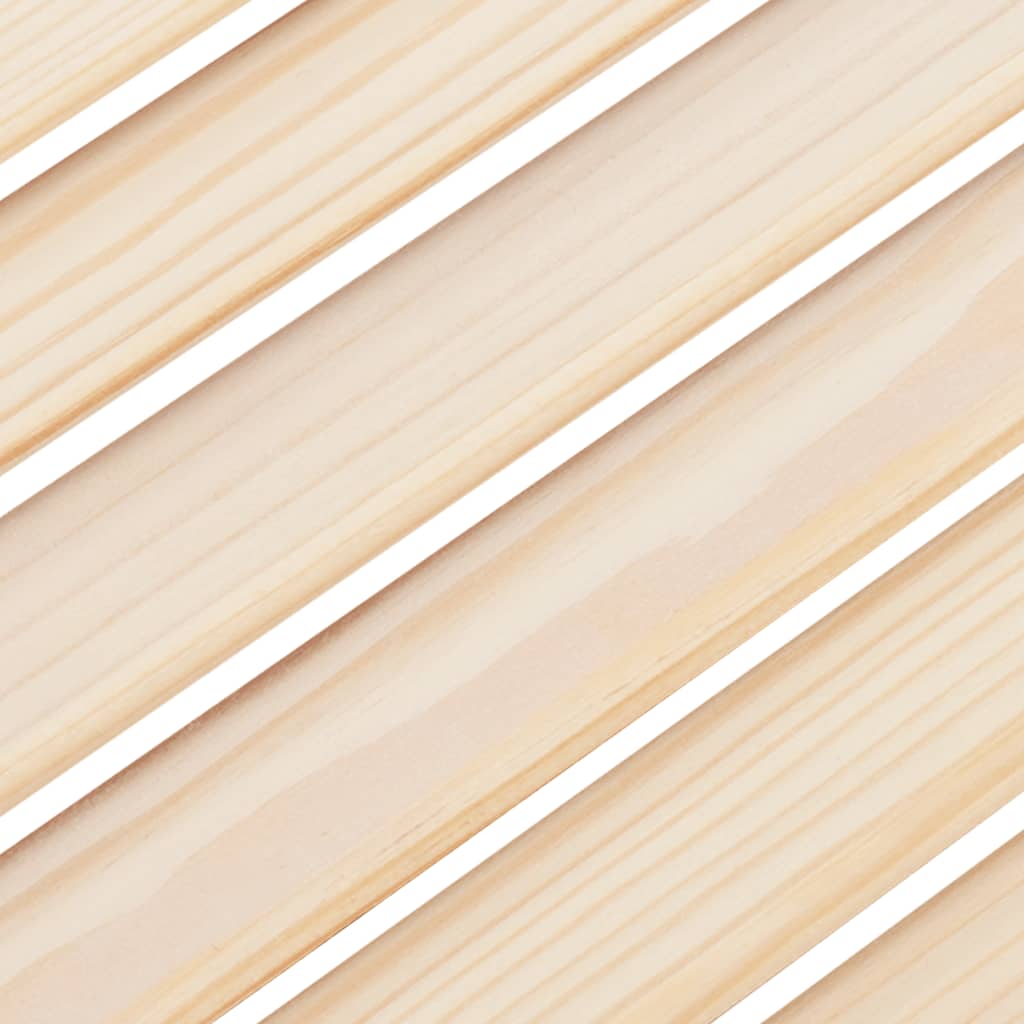 vidaXL Πορτάκι με Περσίδες 61,5x29,5 εκ. από Μασίφ Ξύλο Πεύκου