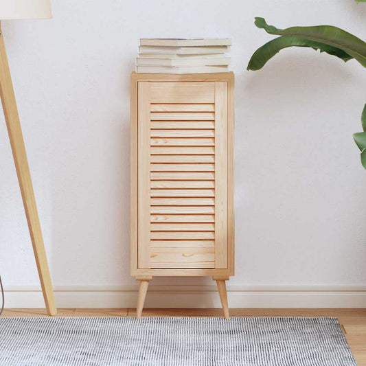 vidaXL Πορτάκι με Περσίδες 61,5x29,5 εκ. από Μασίφ Ξύλο Πεύκου