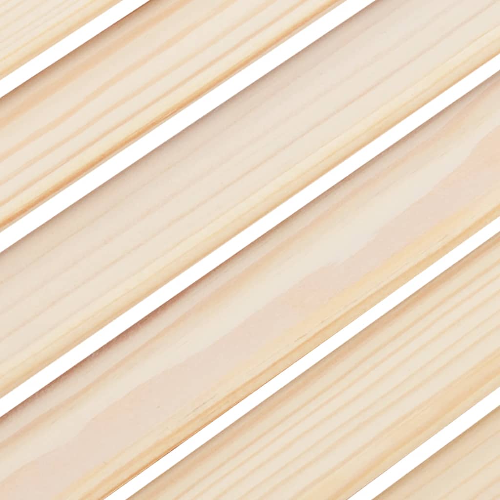 vidaXL Πορτάκια με Περσίδες 2 Τεμ. 61,5x29,5 εκ. από Μασίφ Ξύλο Πεύκου