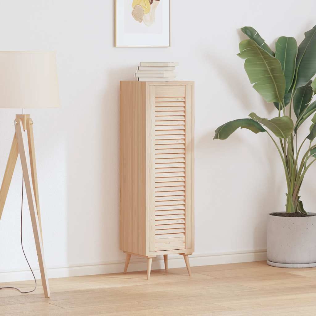 vidaXL Πορτάκι με Περσίδες 99x29,5 εκ. από Μασίφ Ξύλο Πεύκου