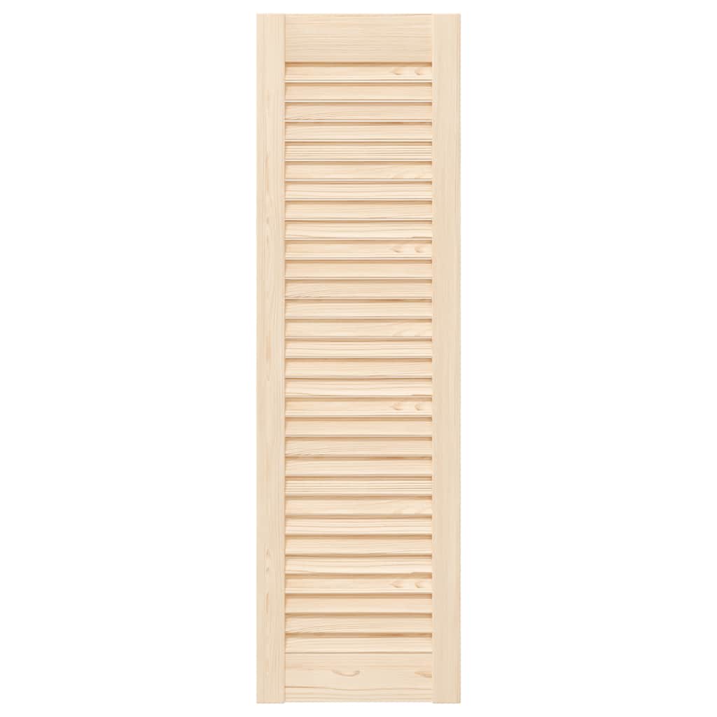 vidaXL Πορτάκι με Περσίδες 99x29,5 εκ. από Μασίφ Ξύλο Πεύκου