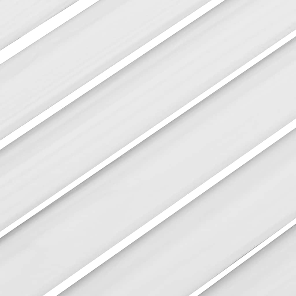 vidaXL Ανοιγόμενες πόρτες Louvred Design 2 ζευγών Λευκό 90x100 cm
